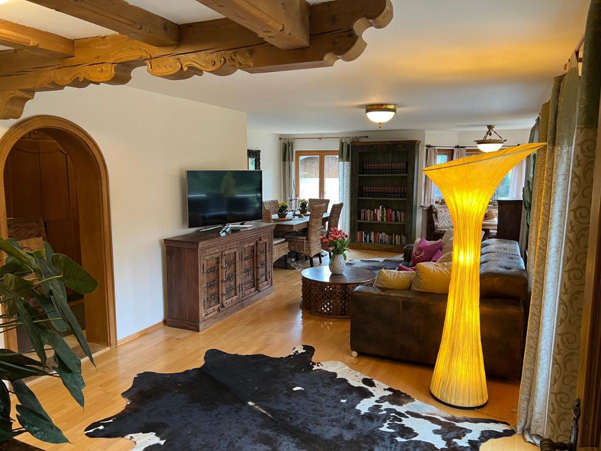 Alpen Suite Tegernsee - Grosse Sonnenterasse Und Idyllischer Garten Bad Wiessee Exterior photo